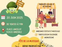 2-Le 20 juin : Les marchés solidaires itinérants en Roannais sont à AMBIERLE