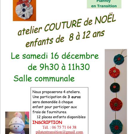 Café couture : Atelier de Noël